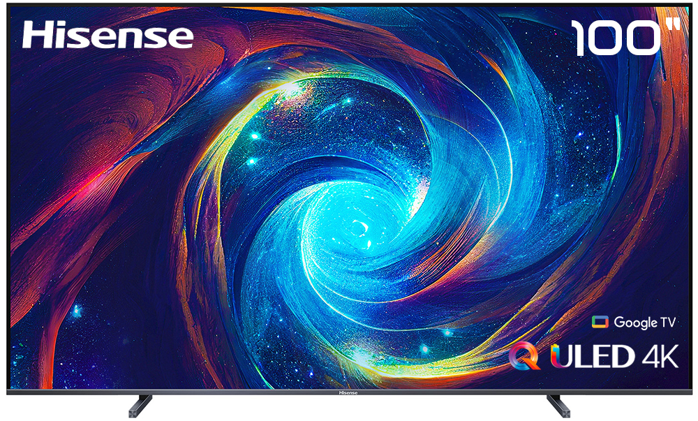 Smart TV ULED Hisense 100" 100U7N 4K Ultra HD